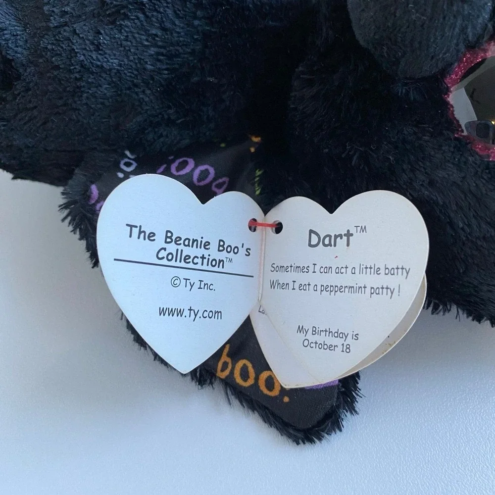TY Beanie Boos - DART‎ the Bat Glitter Eyes Regular 6